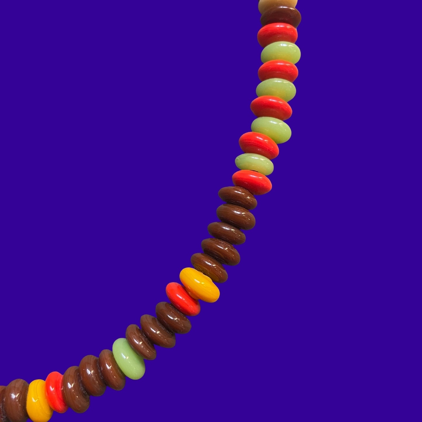Betül | Handmade Colorful Glass Beaded Necklace