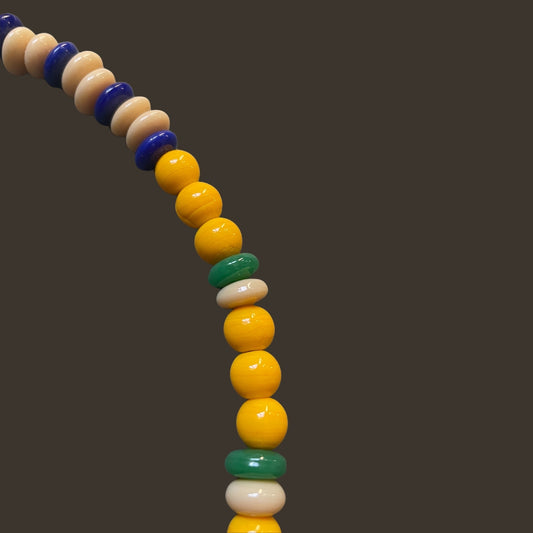 Jolene | Handmade Colorful Glass Beaded Necklace