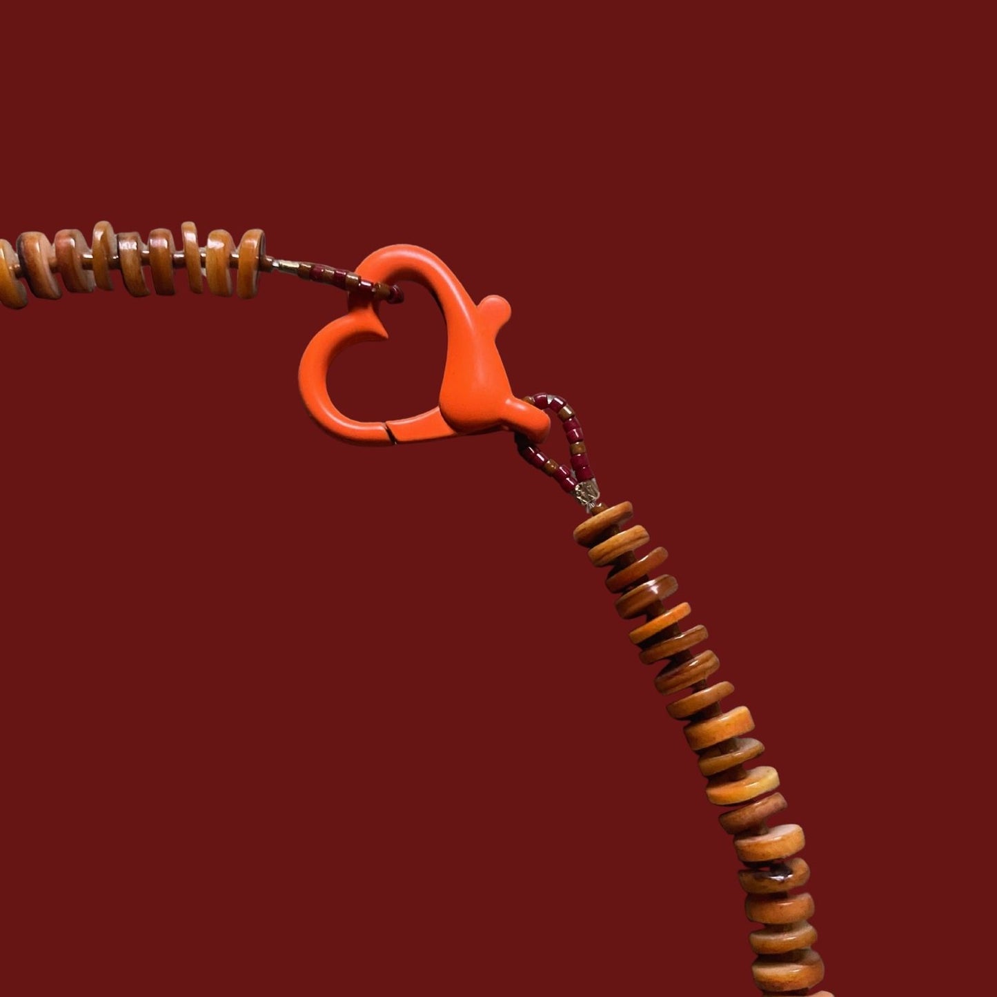 Rudolph | Gemstone Christmas Necklace with Reindeer Charm