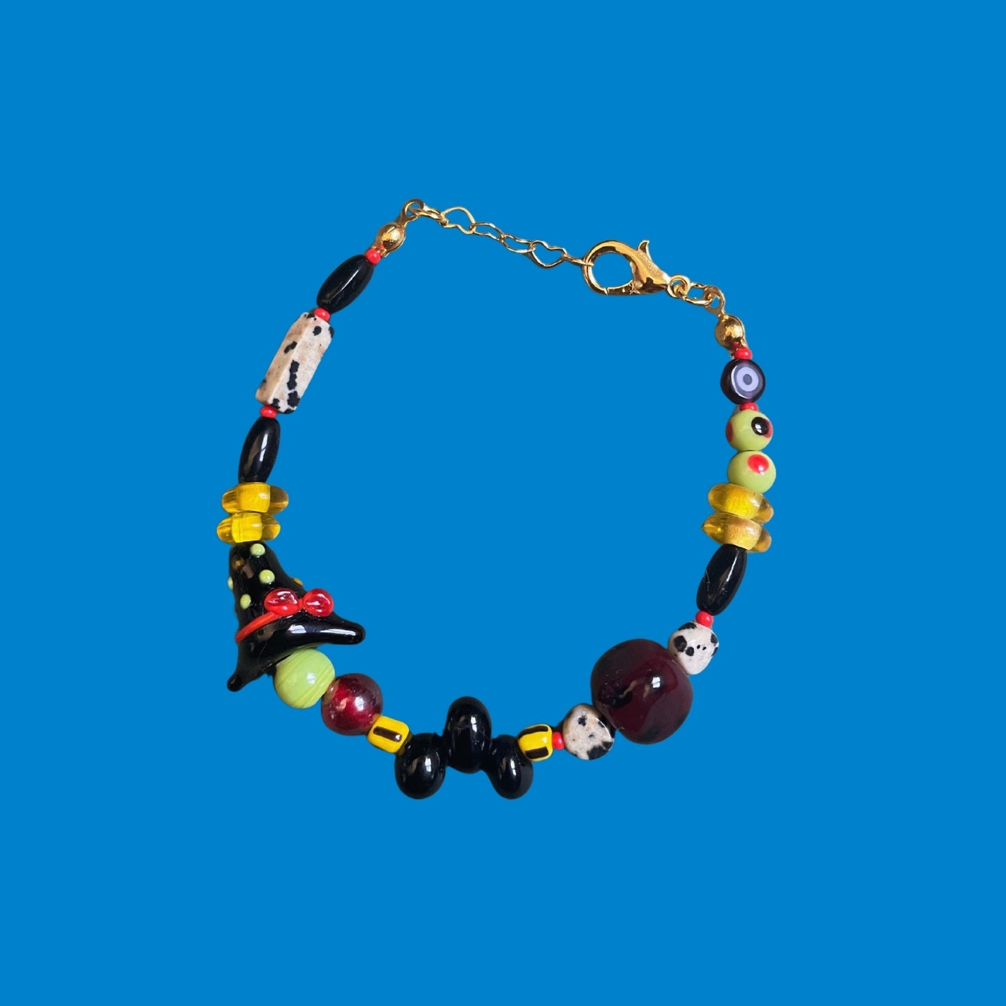 Witchy Witch | Halloween Temalı Cadı Şapkalı Eğlenceli Bileklik