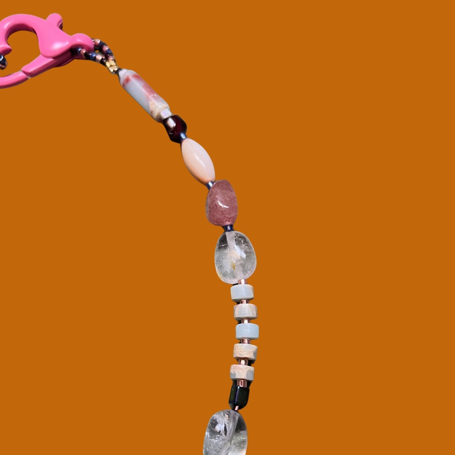 Baby Elephant | Fil Figürlü Doğaltaş Kolye