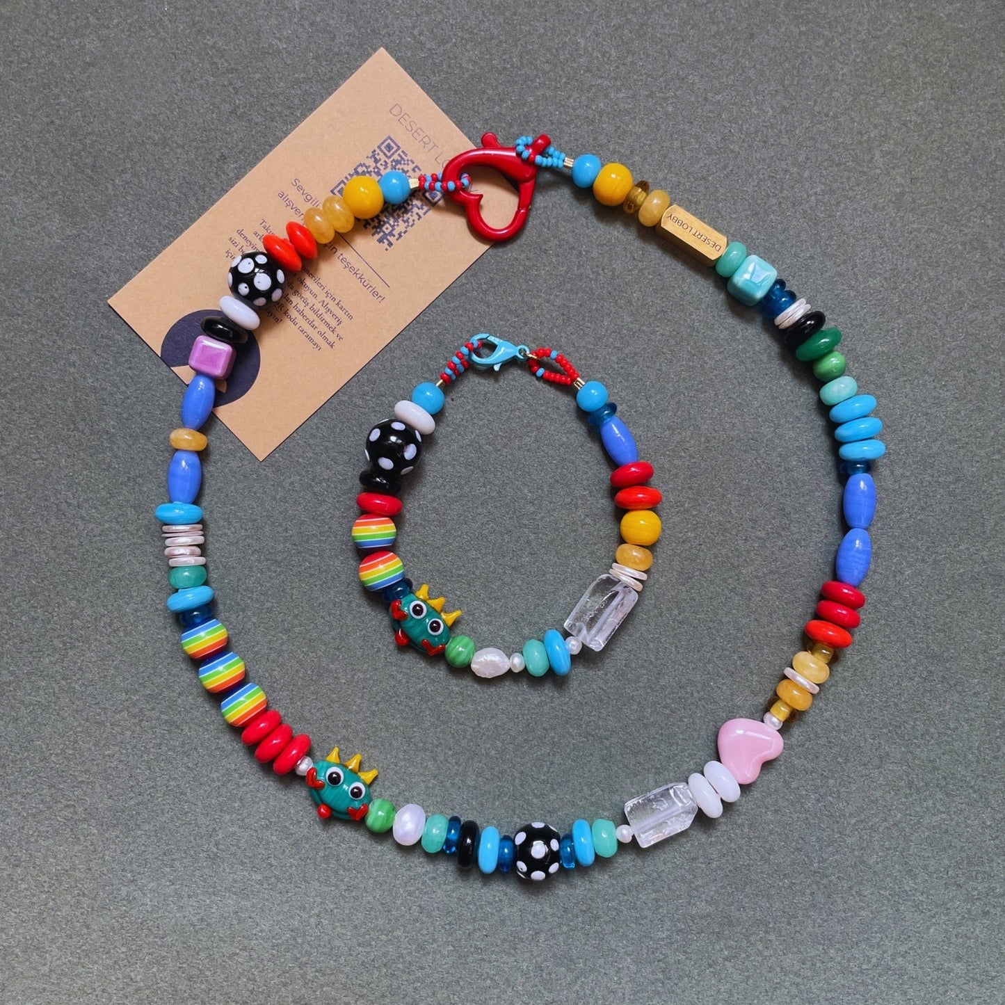 Kiss The Prince | Whimsical Frog Prince Pearl & Glass Beaded Bracelet