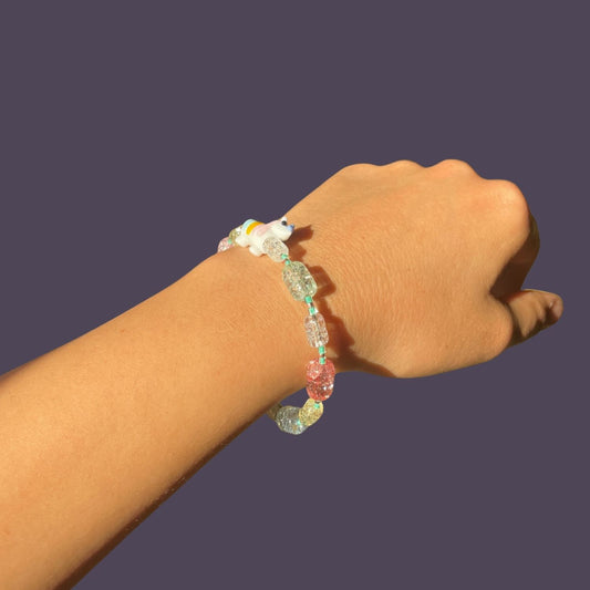 Unicorn | Unicorn Figured Milky Quartz Bracelet